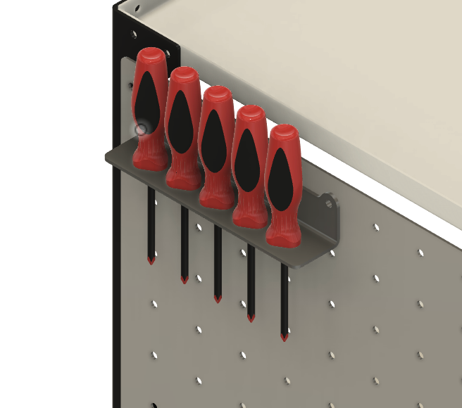 SCREWDRIVER RACK