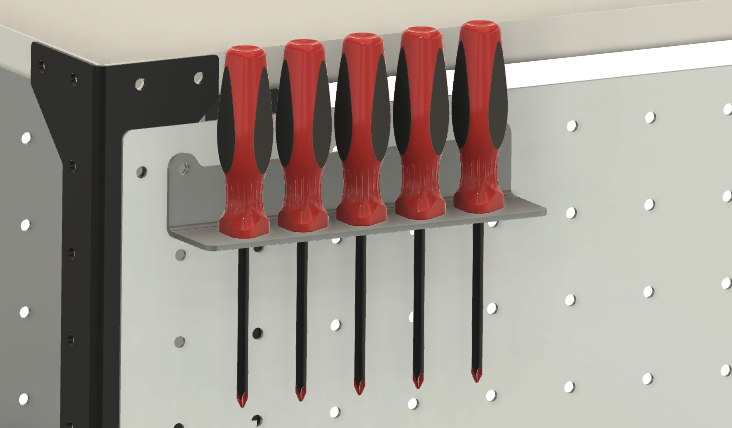 SCREWDRIVER RACK